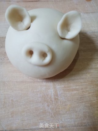 卡通里猪的做法步调：7