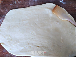 豆沙油酥烧饼的做法步调：7