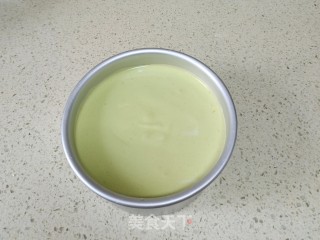 6微暇绿茶粉古早蛋糕的做法步调：14