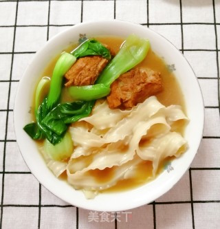排骨青菜里的做法步调：5