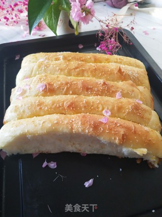 免揉膜的牛奶排包的做法步调：6