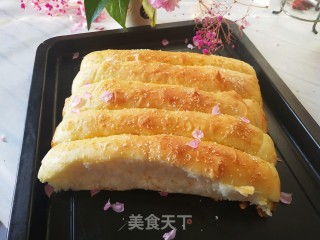 免揉膜的牛奶排包的做法步调：7