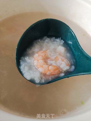 虾仁蔬菜粥的做法步调：6