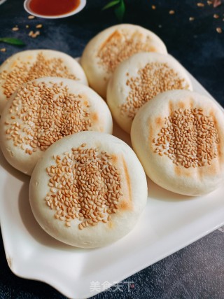肉紧收里饼的做法步调：13