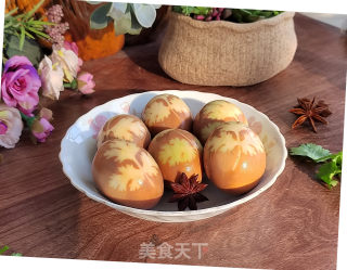 【初夏灿烂】坐夏茶叶蛋的做法步调：10