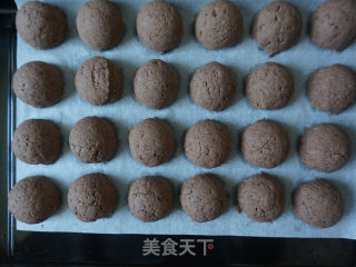 椰喷鼻可可酱油冰淇淋球的做法步调：10