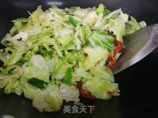 水爆年夜头菜的做法步调：4