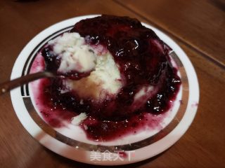蓝莓山药泥的做法步调：12