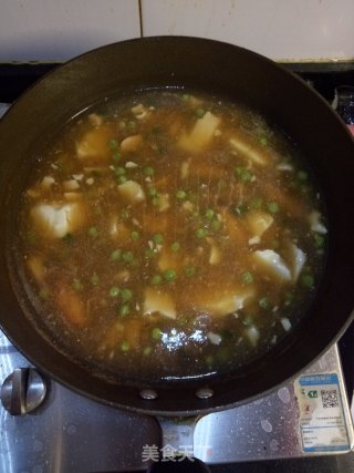 虾仁豆腐羹的做法步调：9