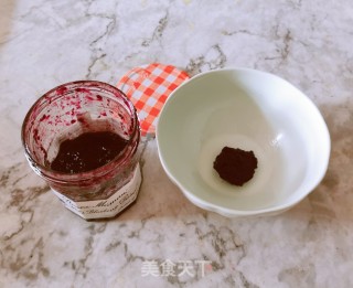 蓝莓酱山药的做法步调：4