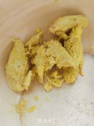 姜终蛋花汤的做法步调：1