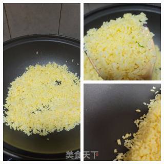 虾仁蛋炒饭的做法步调：9