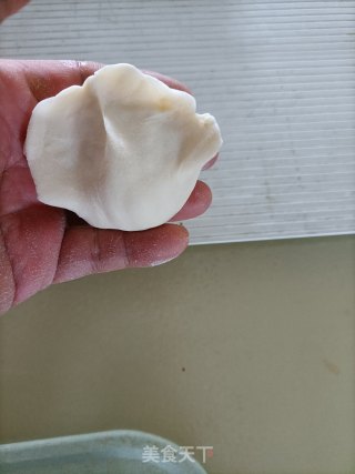 菜花素馅火饺的做法步调：13