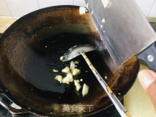 蒜子芥兰的做法步调：3
