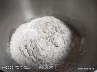 椰蓉白豆沙里包的做法步伐
：2