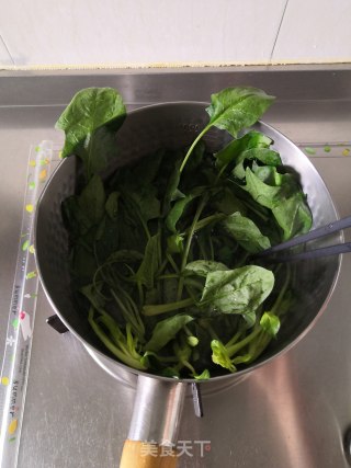 菠菜烘蛋的做法步调：2
