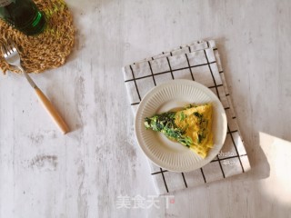 菠菜烘蛋的做法步伐
：11