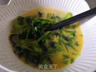 菠菜烘蛋的做法步伐
：5