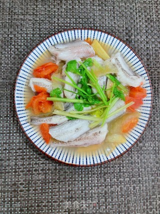 番茄咸菜豆腐鱼的做法步伐
：14