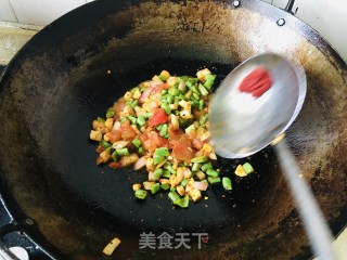 鸡肉炒疙瘩的做法步伐
：9