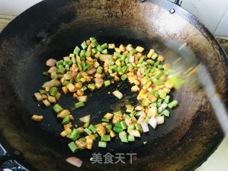 鸡肉炒疙瘩的做法步伐
：7