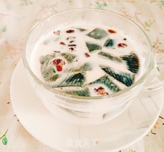 白豆烧仙草奶茶的做法步伐
：10