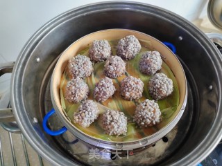 土豆珍珠丸子的做法步调：7