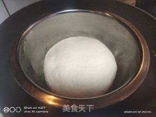 白豆豆沙包的做法步调：5