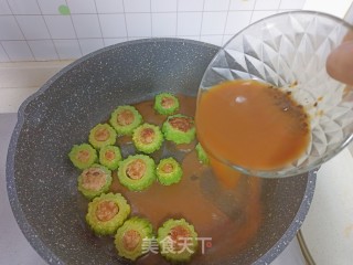 苦瓜酿肉的做法步调：12