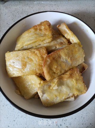 喷鼻煎豆腐的做法步调：5