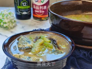 苦瓜京彩汤的做法步调：8