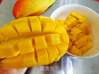 夏季必吃苦品，椰喷鼻芒果西米露的做法步调：5