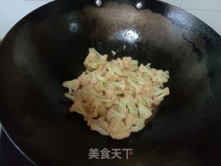 蚝油花菜的做法步调：8