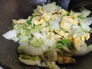 利剑菜炒鸡蛋的做法步调：5