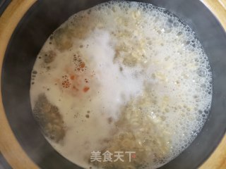 海参毛豆燕麦粥的做法步调：7