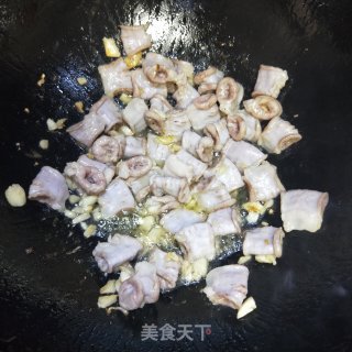 白云豆粉肠煲的做法步调：7