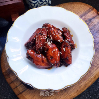 可乐鸡翅的做法步调：11