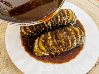 茄子别再炒着吃，如许做简朴好吃又下饭，肉终蒸茄龙的做法步调：8
