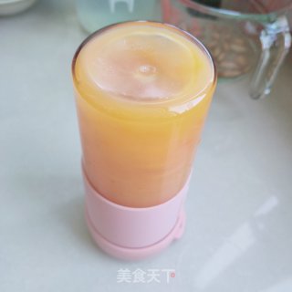芒果西白柿果汁的做法步调：3