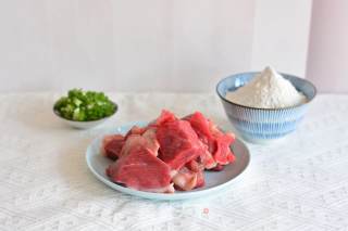 牛肉煎饼的做法步调：1