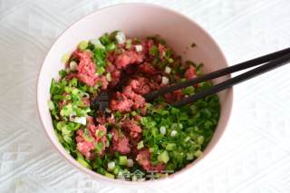 牛肉煎饼的做法步调：4
