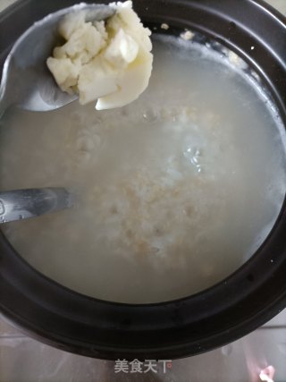青菜燕麦粥的做法步调：4