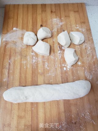 油豆角猪肉馅包子的做法步调：4