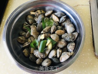 柠檬花蛤的做法步调：3