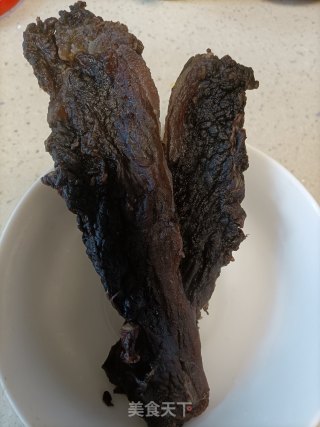 蒸腊牛肉的做法步调：1