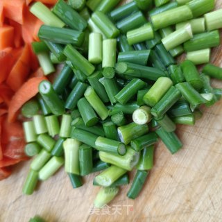 菜椒毛豆炒鹿心的做法步调：5