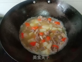 咖喱牛腩的做法步调：10