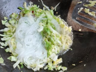 粉丝洋利剑菜的做法步调：6
