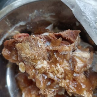 芹菜拌酱牛肉的做法步调：10