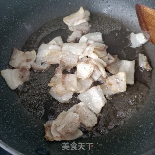 利剑玉菇紧蘑回锅肉的做法步调：16